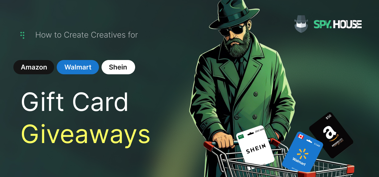 Comment créer des visuels pour les concours de cartes-cadeaux Amazon, Walmart et Shein