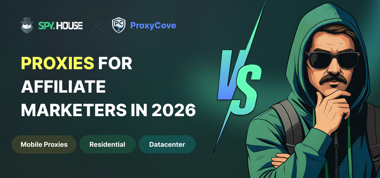 Proxies móviles vs. residenciales vs. centros de datos: la guía completa para el especialista en marketing de afiliación en 2026