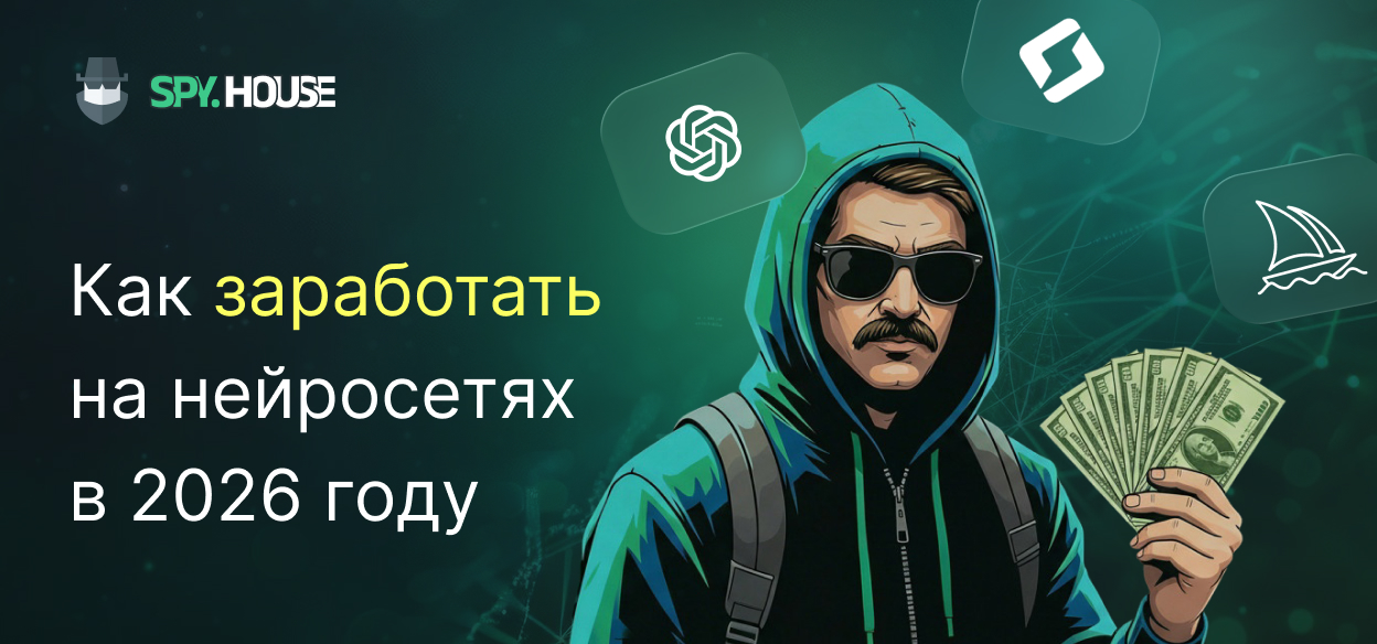 Как заработать на нейросетях в 2026 году? ТОП-10 способов как заработать с помощью ИИ.