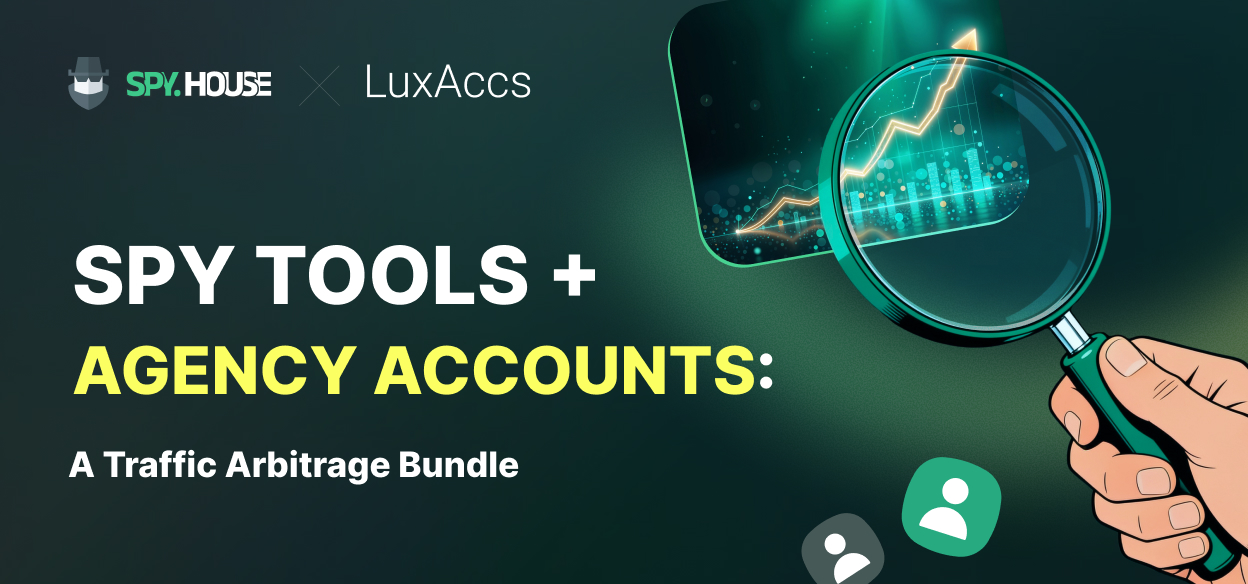 Alat Mata-mata + Akun Agensi: Paket Arbitrase Lalu Lintas