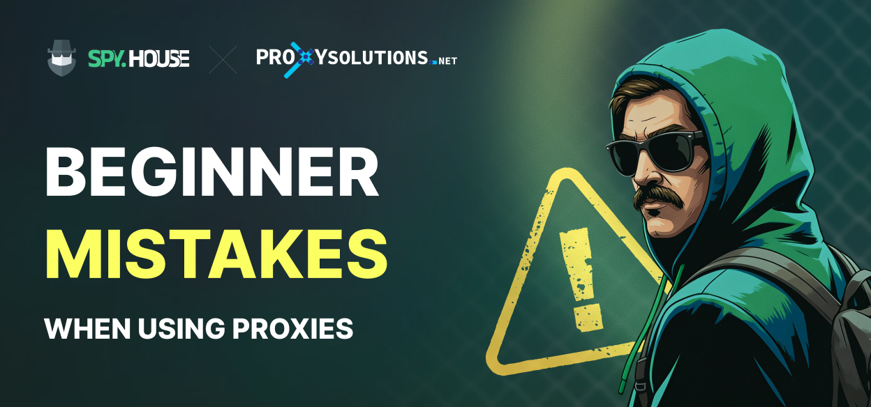 Errores comunes de los usuarios principiantes de servidores proxy